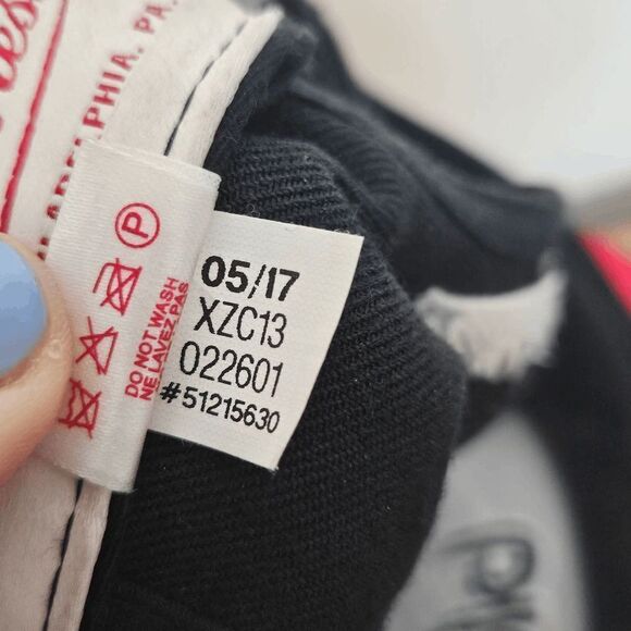 Mitchell & Ness Portland Trails Blazers Hat Snap Back Mens Black and Red Size Ad - Picture 4 of 4